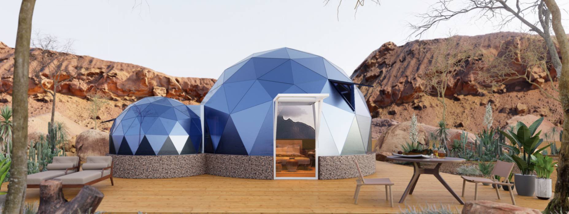 呈贡区球形智能光伏玻璃星空房